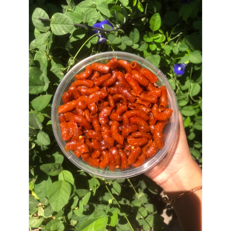 

MAFYOU CUP 350 gr (Macaroni For You) - Makaroni kriuk bumbu basah karamel pedas manis gurih