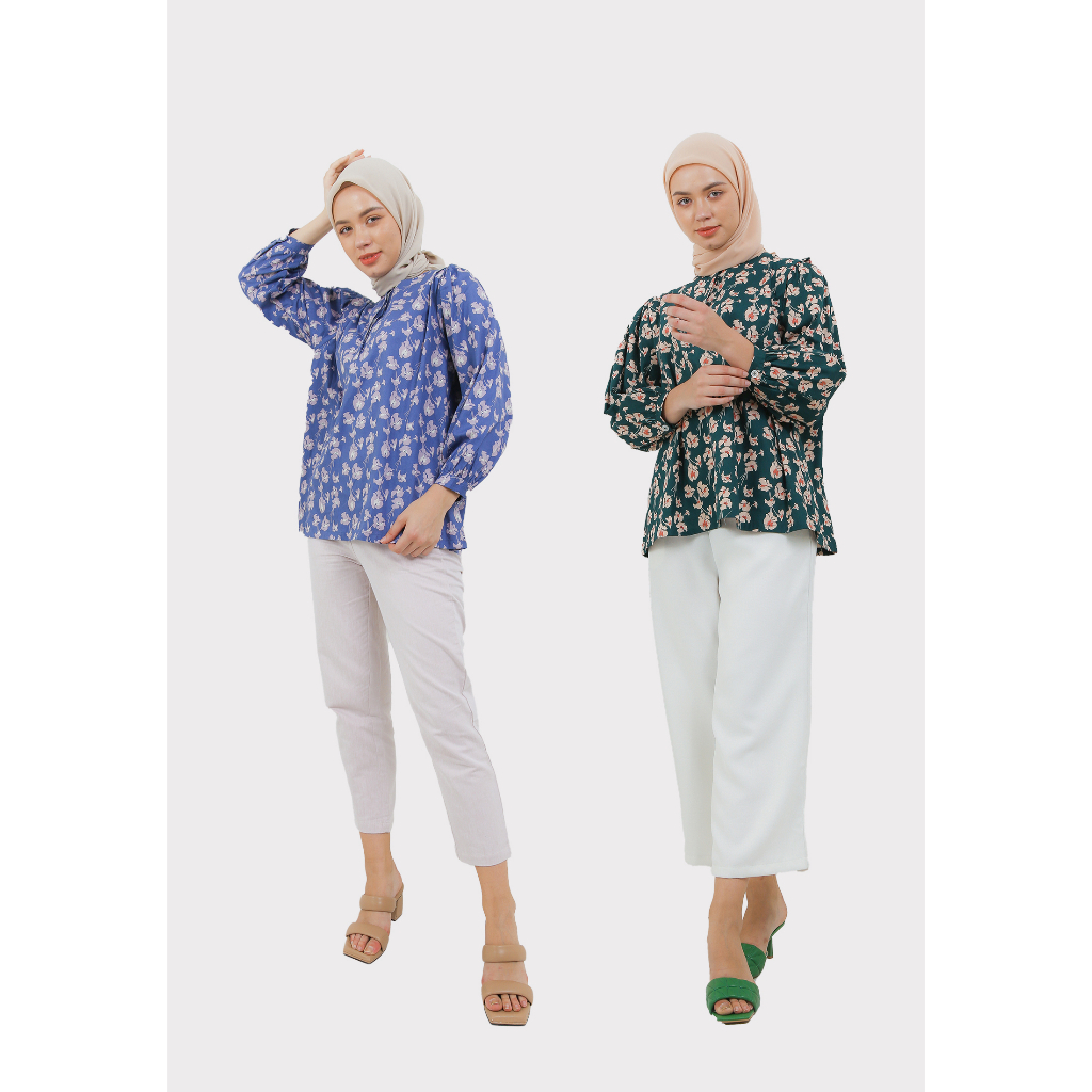 MFMW Omaigat Atasan Blouse Motif Bunga