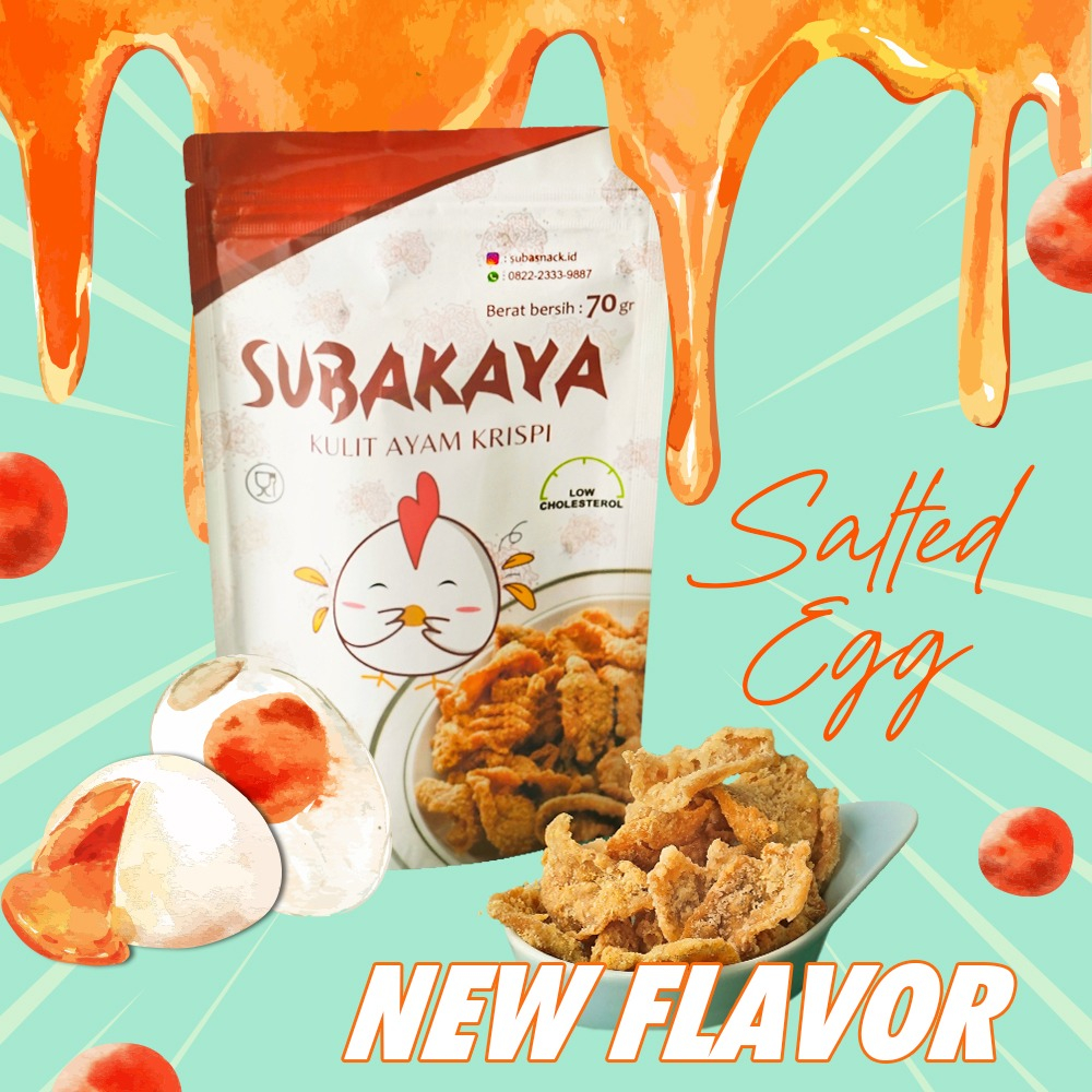 

SUBAKAYA KULIT AYAM GORENG CRISPY KULIT KRISPY CHICKEN SKIN ORIGINAL NASHVILLE PEDAS MANIS 70G