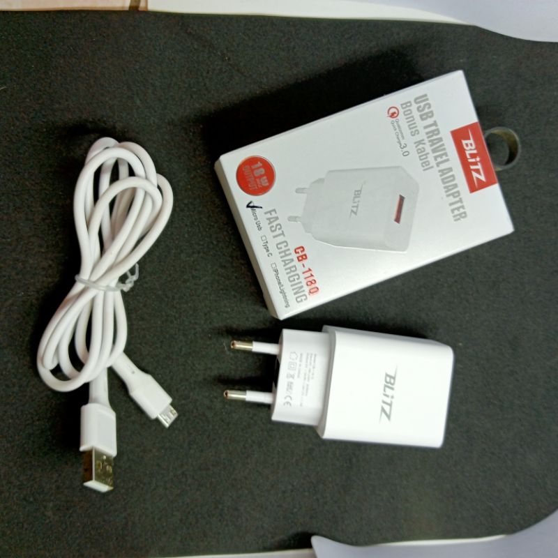 charger Blitz QC 3.0A tipe-C