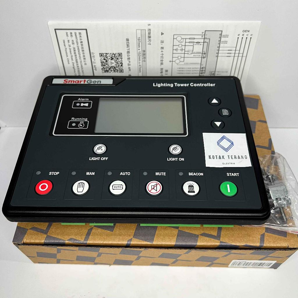 Smartgen ALC704 ALC 704 Modul Lightning Tower Controller Original Asli