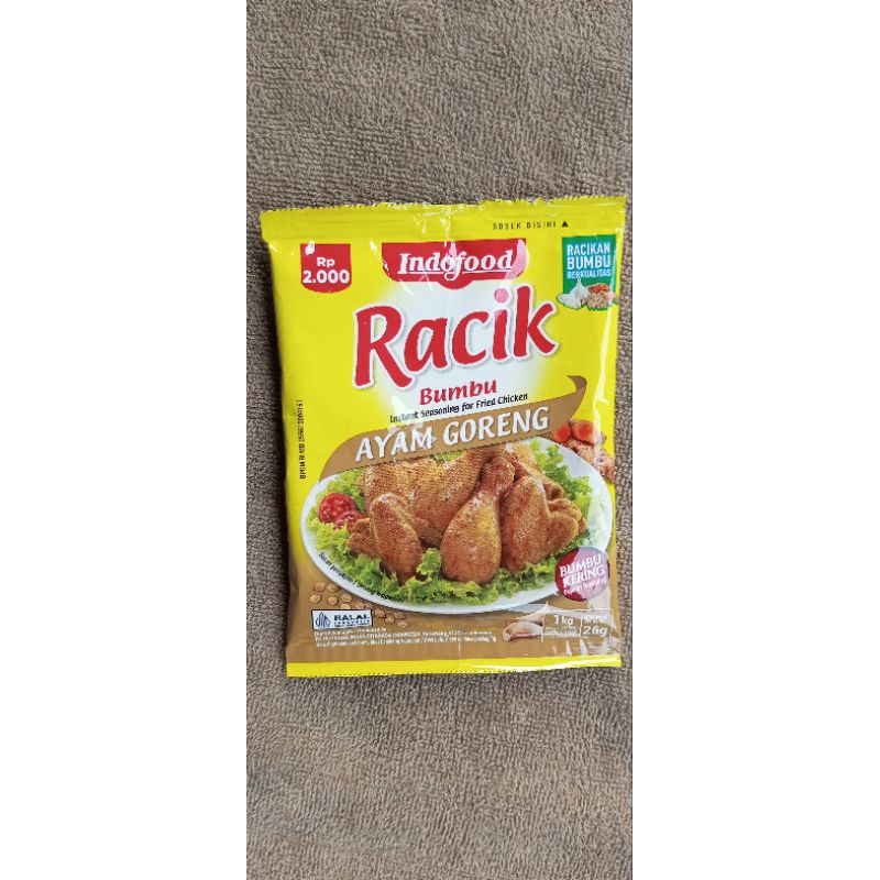 

Racik Bumbu Ayam Goreng Indofood 26gr