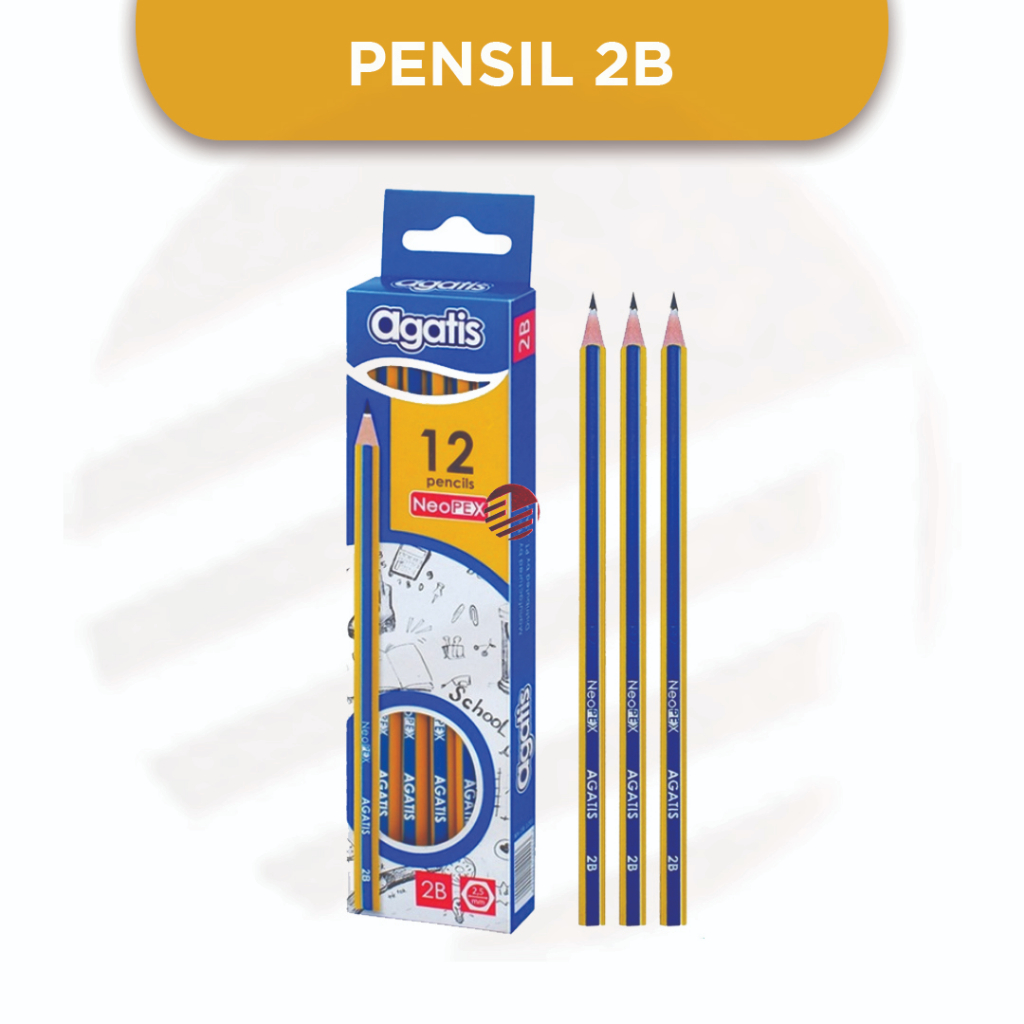 

Pensil Tulis 2B - AGATIS