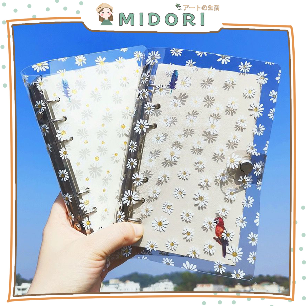

[MIDORI] Binder A6 Binder A7 motif Daisy - E0006