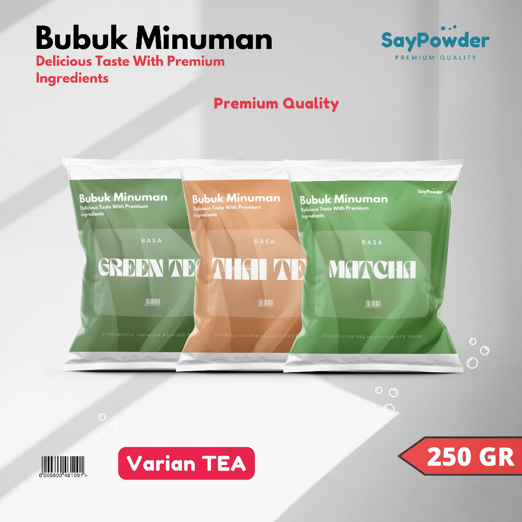 

Bubuk Minuman Varian Rasa Tea Premium 250 Gram Aneka Rasa Serbuk Minuman Sachet Serbuk Minuman Kekinian Powder Minuman Serbuk Bubuk Minuman kekinian Minuman Bubuk Rasa Minuman Serbuk Kekinian Serbuk Minuman Boba