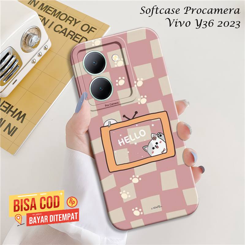Case Vivo Y36 2023 Softcase Vivo Y36 2023 New Silicon Lentur Motif Cartun Softcase Vivo Y36 Terbaru 