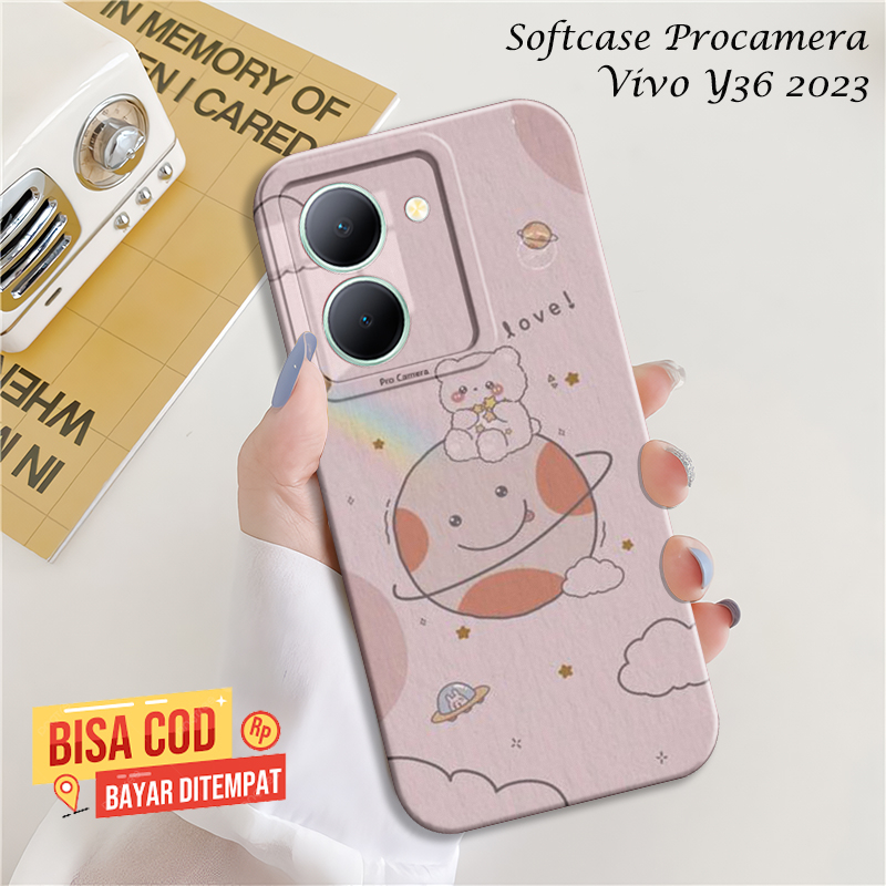 Case Vivo Y36 2023 Softcase Vivo Y36 2023 New Silicon Lentur Motif Cartun Softcase Vivo Y36 Terbaru 