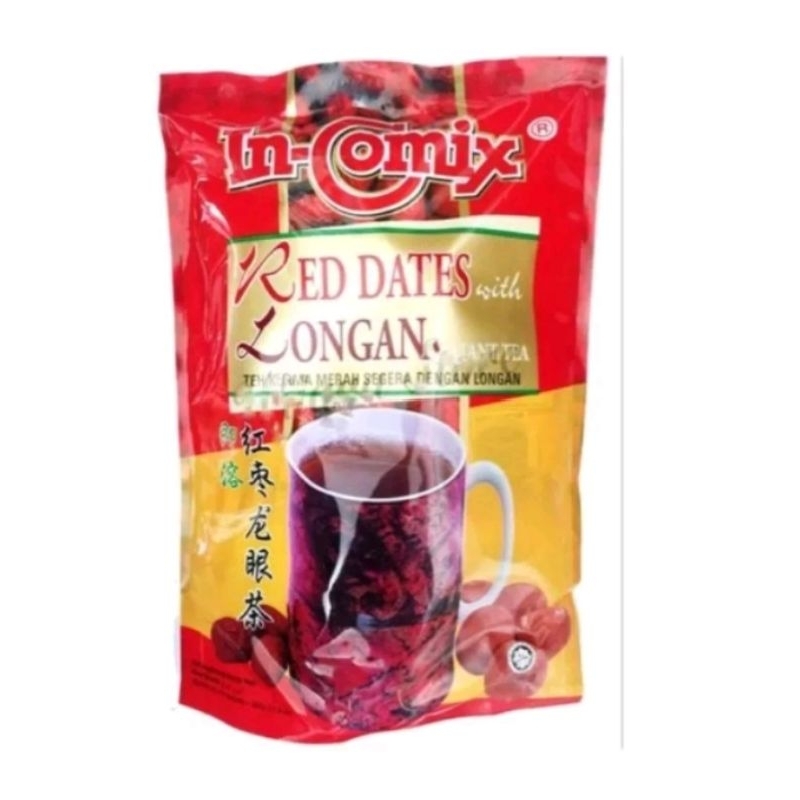 

In Comix red dates with longan instant tea / teh kurma merah segera dengan longan