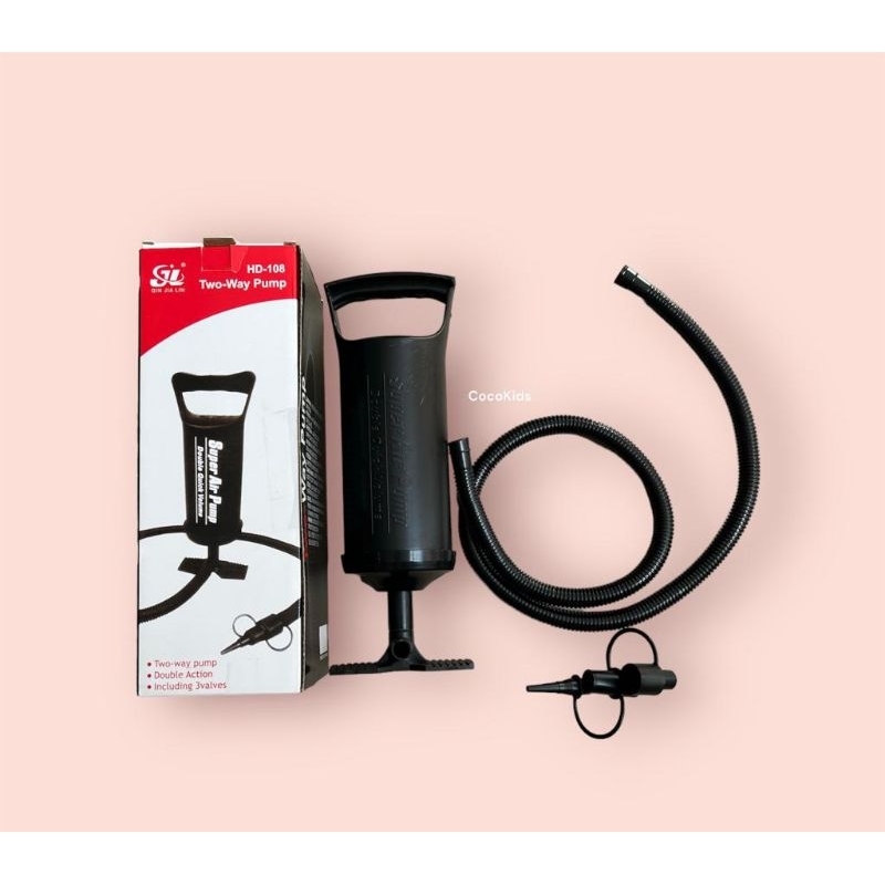 Pompa Angin Tangan | Pompa ban Renang | Manual Air Pump untuk kolam renang karet anak
