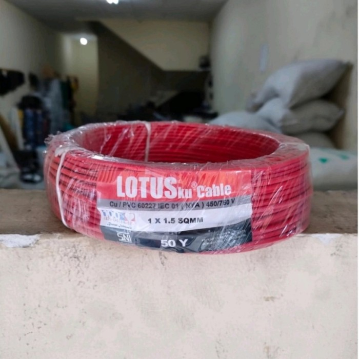 KABEL NYA 1X1.5MM LOTUSKU 50Y