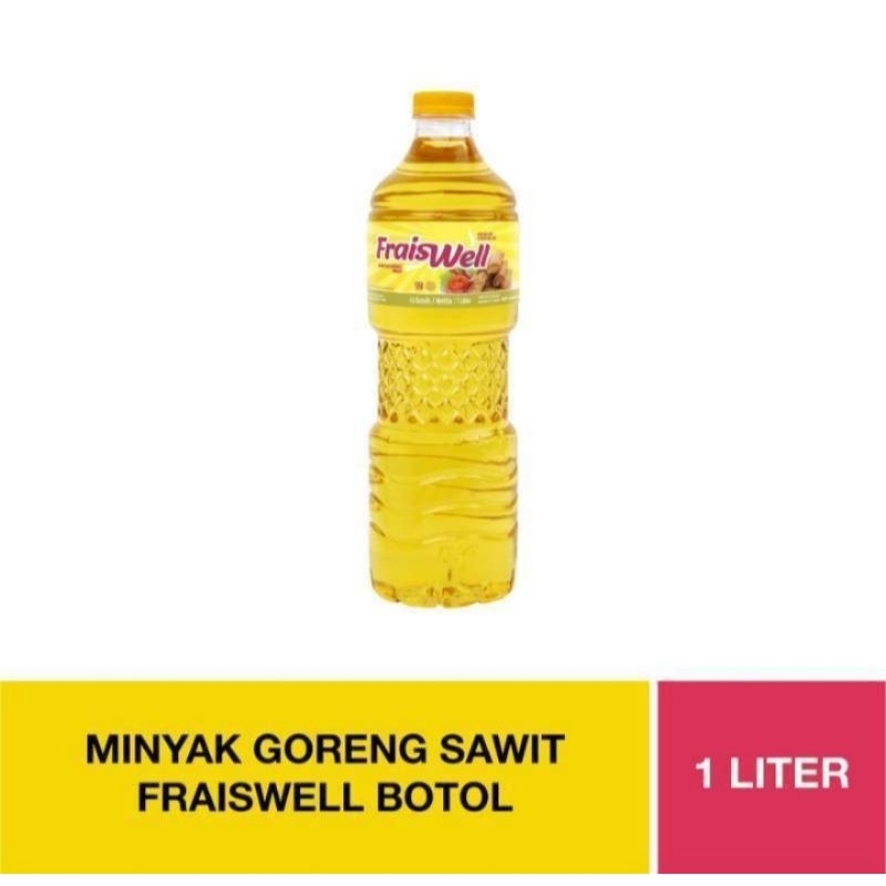 

Fraiswell Minyak Goreng Botol 1 Liter