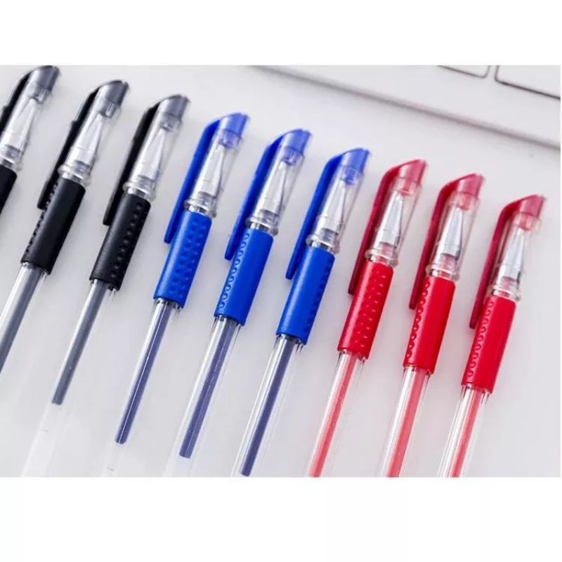 

PULPEN GEL HITAM ISI 12PCS