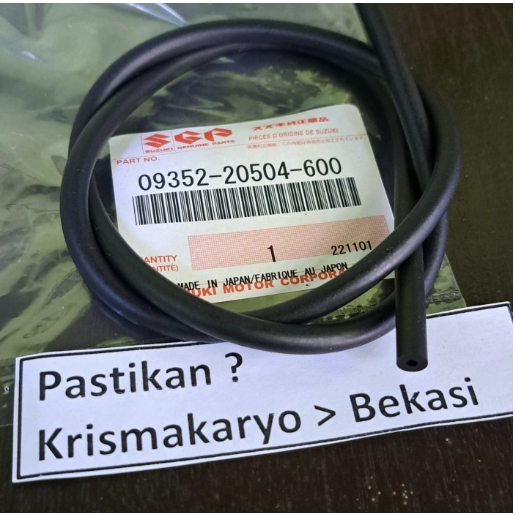 Selang Join Oli Satria 2 tak Hiu 2t Lumba Ori Oli Samping 2tak Suzuki