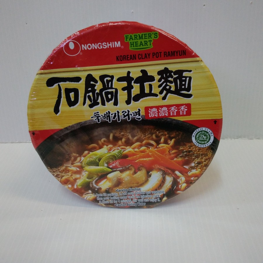 

Mie Nongshim Korean Claypot Ramyun 117 gr