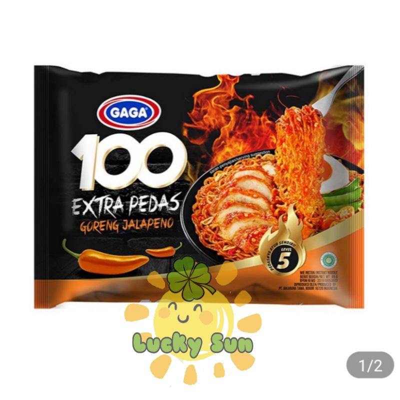 

GAGA 100 EKSTRA PEDAS MIE INSTAN GORENG JALAPENO 85GR