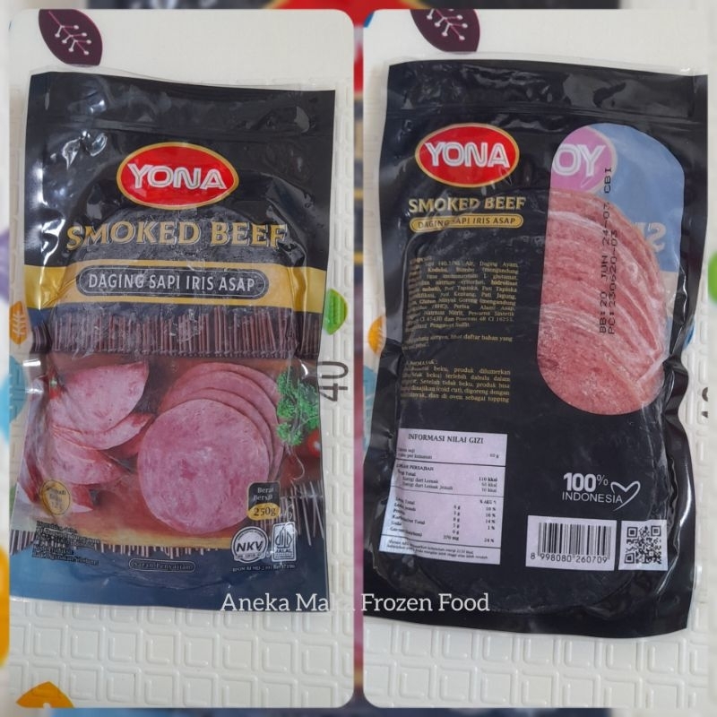 

Yona Smoked Beef 250gr