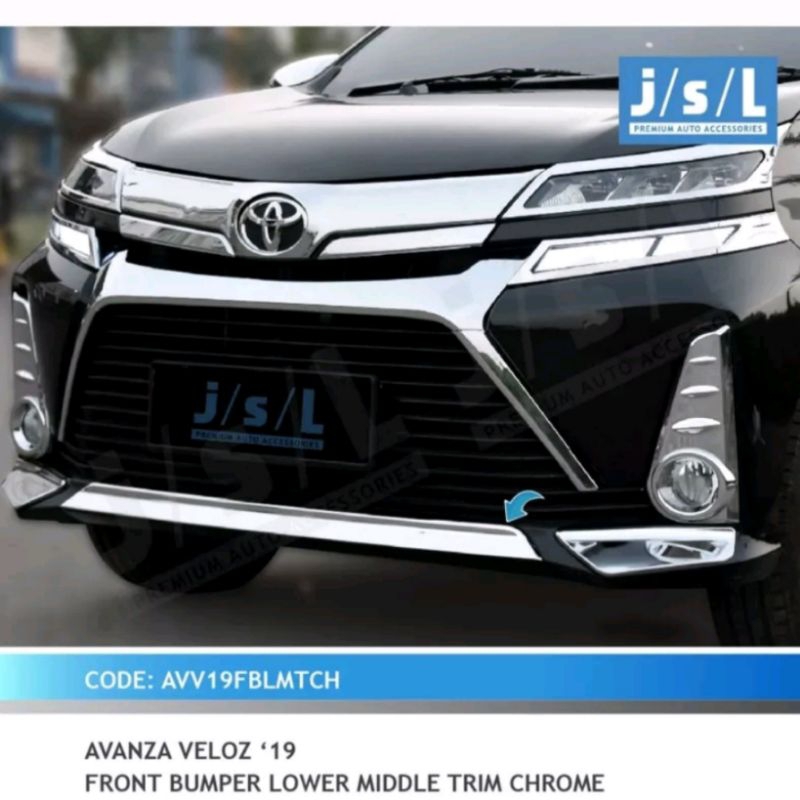 LIST BUMPER DEPAN AVANZA VELOZ 2019-2021