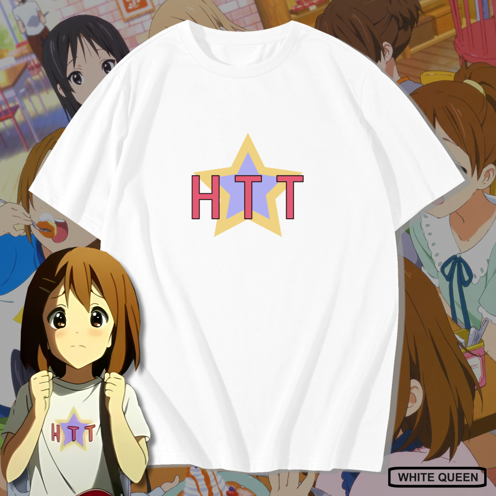 KAOS K-ON HTT -  KAOS DISTRO PRIA & WANITA ANIME & GAME DESIGN BAND K-ON HO-KAGO TEA TIME