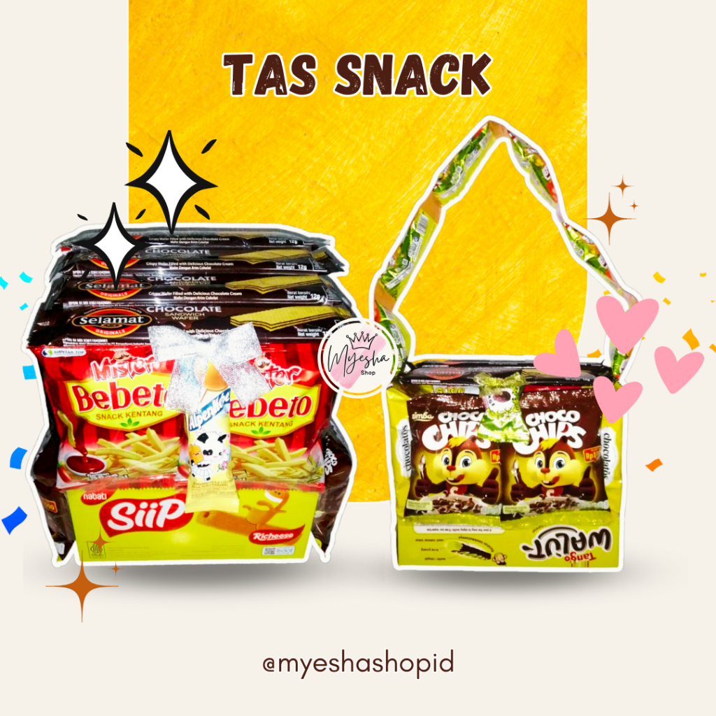 

TAS SNACK | BACKPACK SNACK | TAS SNACK WISUDA | KADO ULTAH | HADIAH ULTAH | HADIAH WISUDA | SNACK