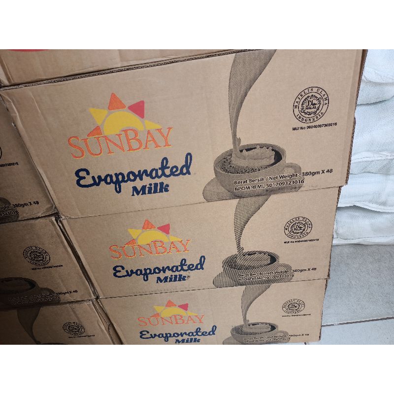 

Susu Evaporasi Sunbay per DUS 48pcs x 380gr