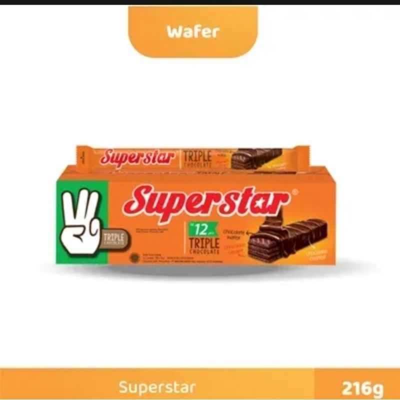 

Wafer Superstar 12 pcs
