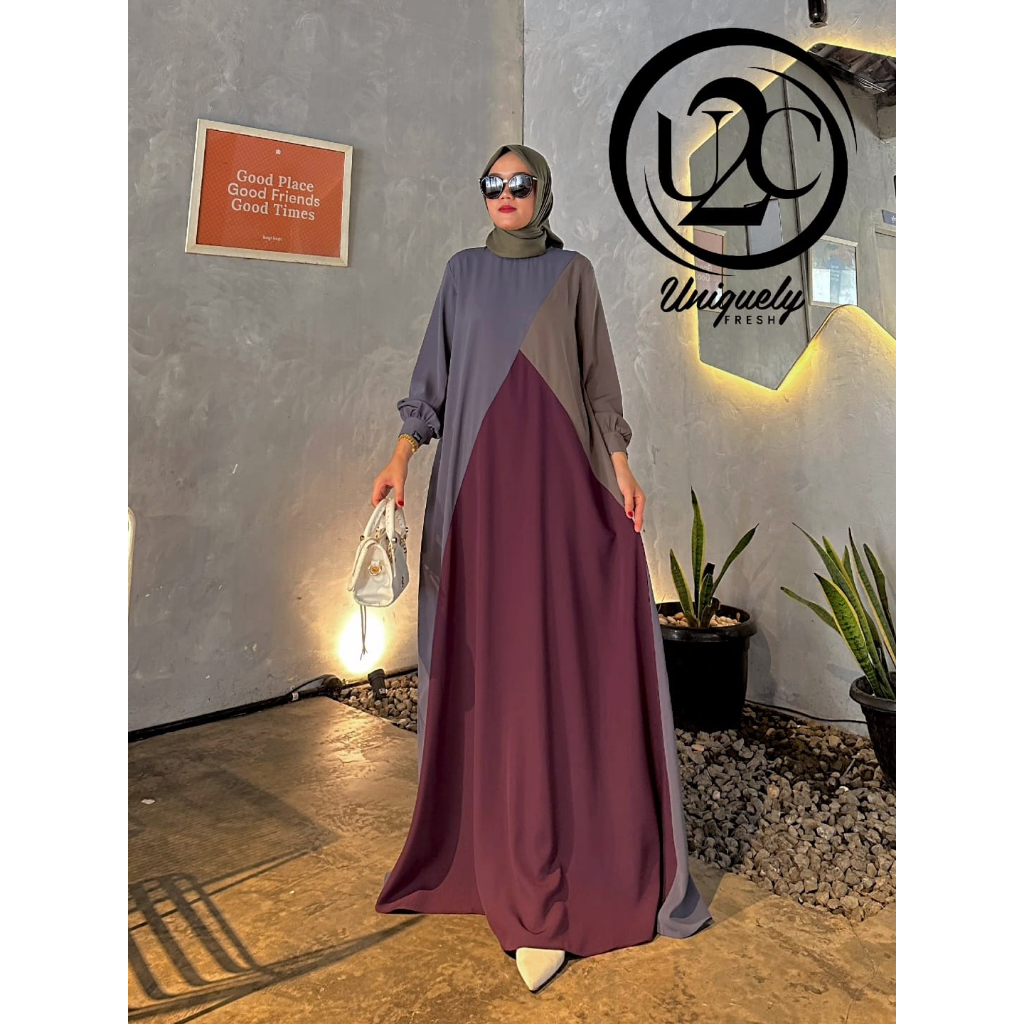 Gamis Dress Wanita Muslim - AMNA  280723