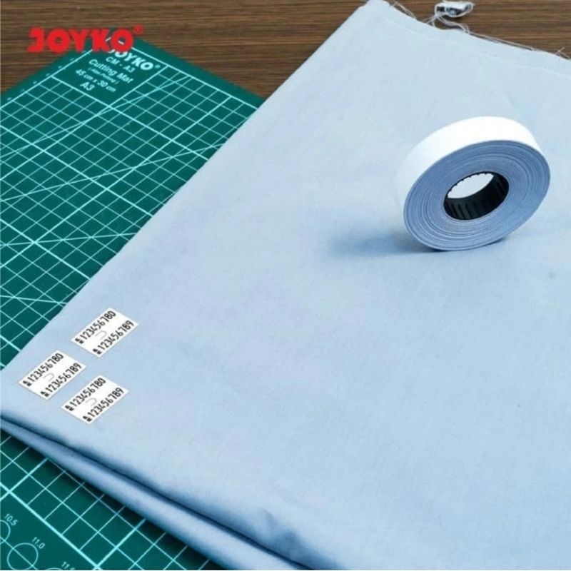 

( 1 Slop = 10 Buah ) Lb2Rl Label Harga Joyko Lb-2Rl 1 Baris Untuk Mx 5500M / Tipe 5500 / Mx-5500M