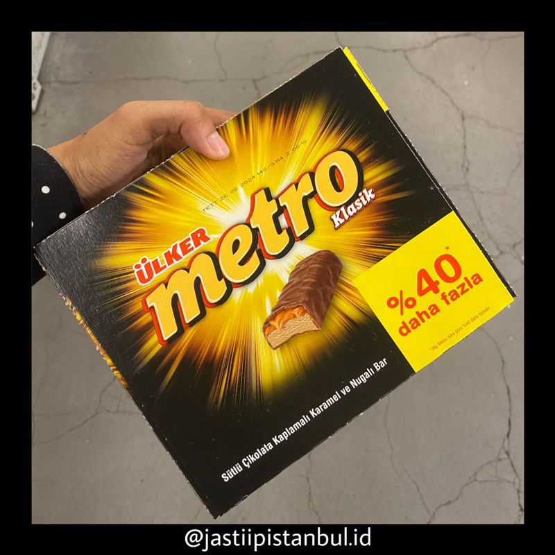 

ULKER METRO (1DUS ISI 18PCS)