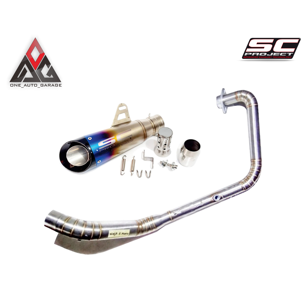 KNALPOT RACING IMPORT TAIWAN FOR NINJA250SL/MONO CBR250R THAILAND FULL SYSTEM