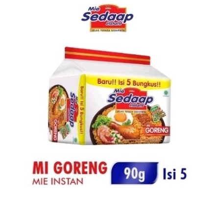 

Mie sedaap pack isi 5