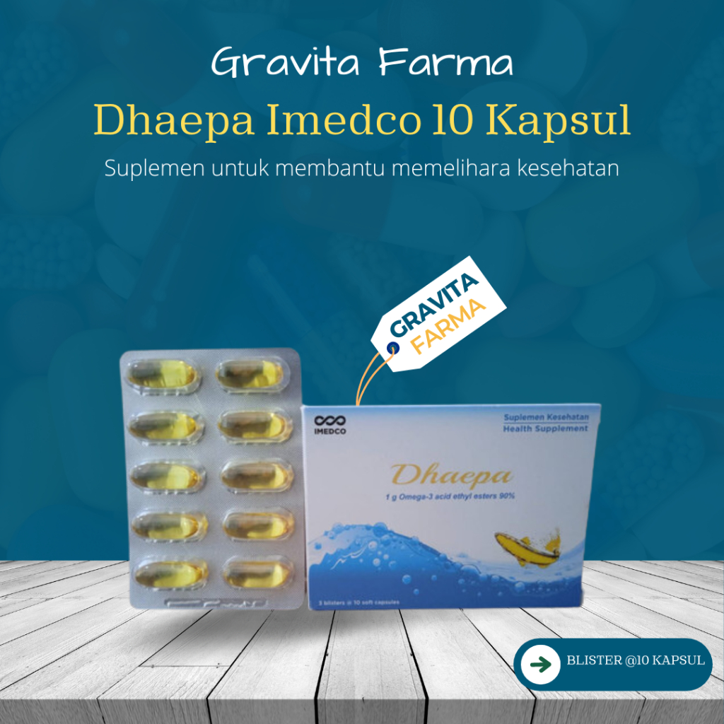 Dhaepa Imedco - Blister isi 10 Kapsul