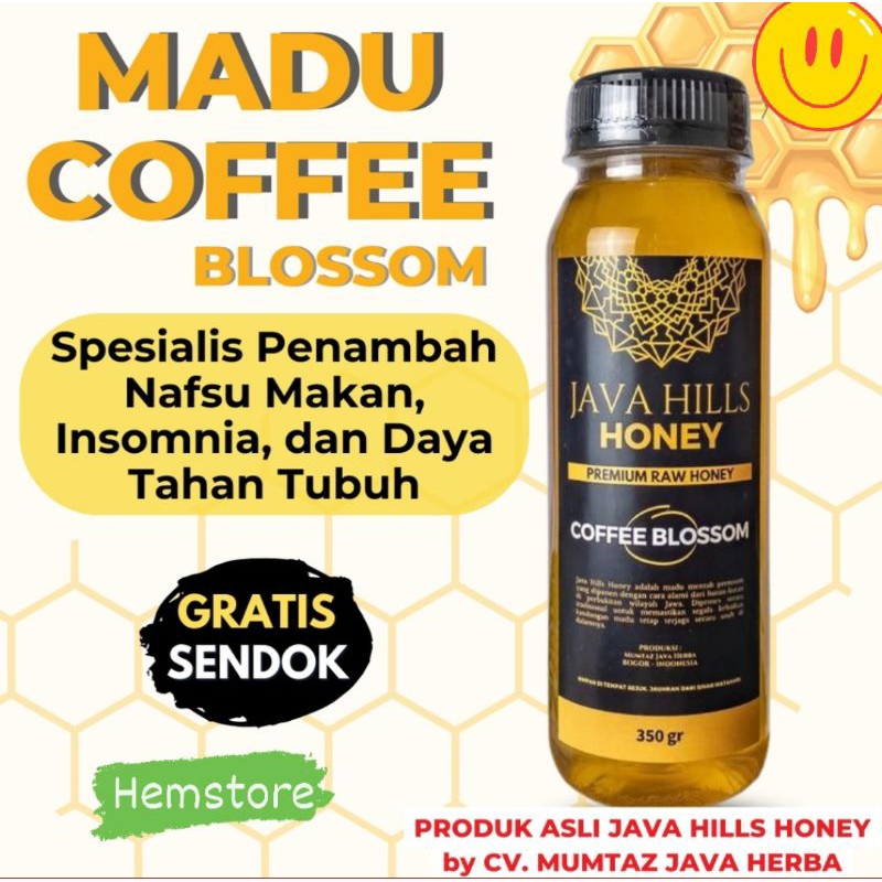 

Madu Coffee Blossom Java Hills Honey Madu Murni Halal Bpom