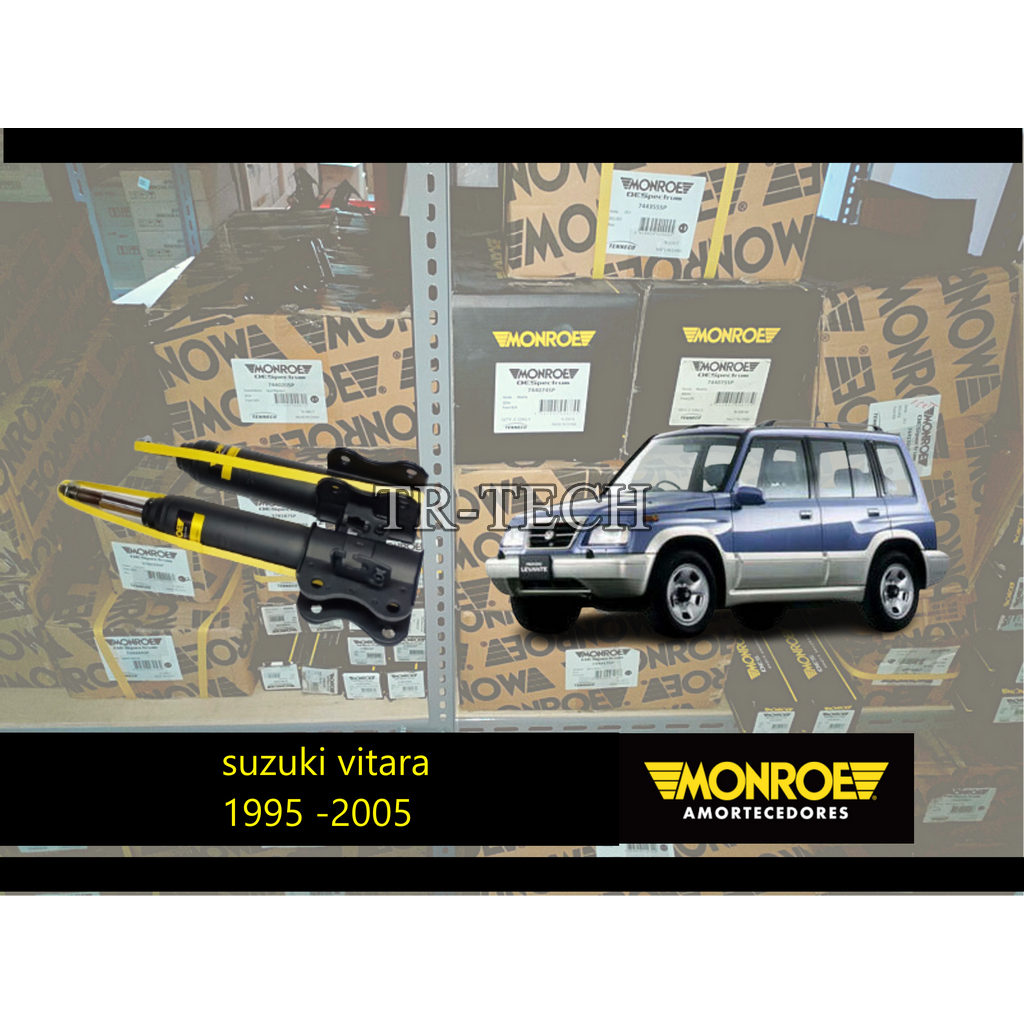 SHOCK BREAKER DEPAN BELAKANG MONROE GRAND VITARA 1998-2005 ORIGINAL