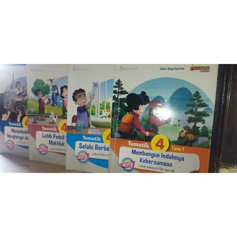 

Tematik Platinum Tema 1,2,3,5 Untuk kelas 4 SD/MI