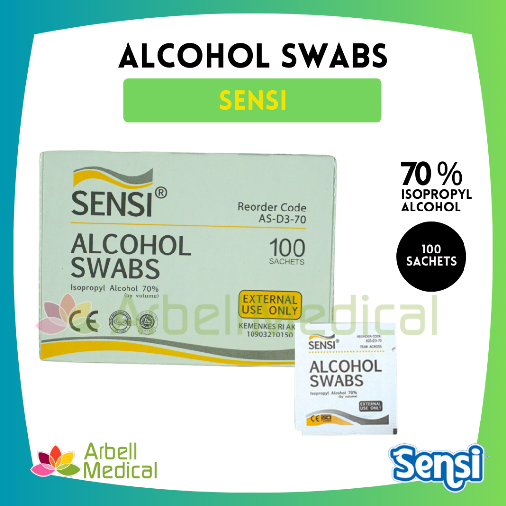 Alcohol Swabs Sensi