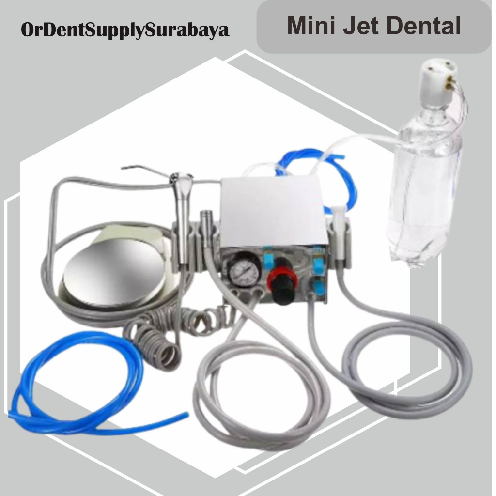 Mini jet dental unit portabel