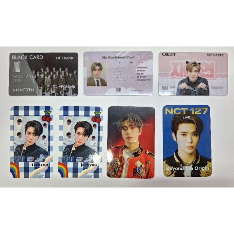 jaehyun collection - girlfriend card, photocard, nct card