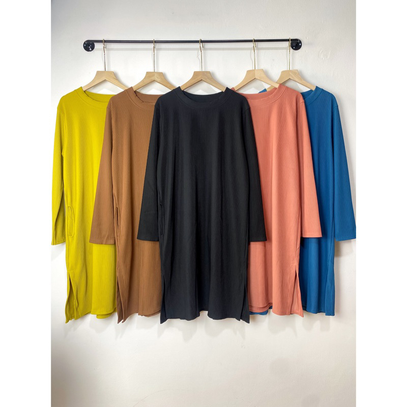 Long Tunik Knit Hanover Basic Polos