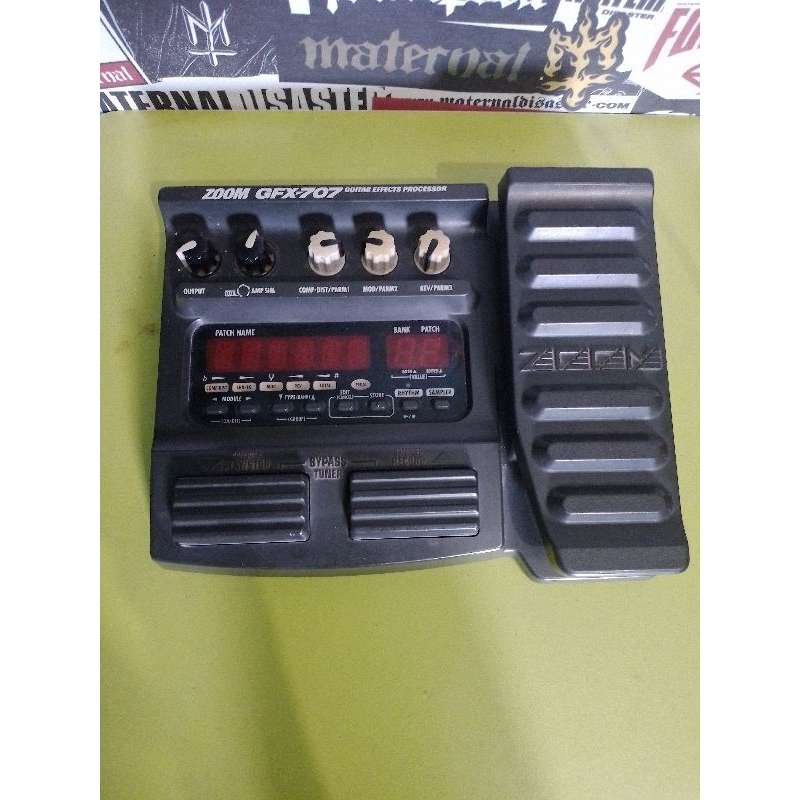 effect gitar zoom gfx707