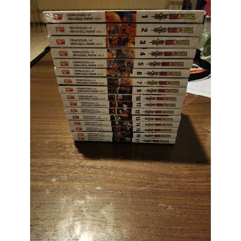 Komik Dragon Ball Super set vol 1-17 segel ori