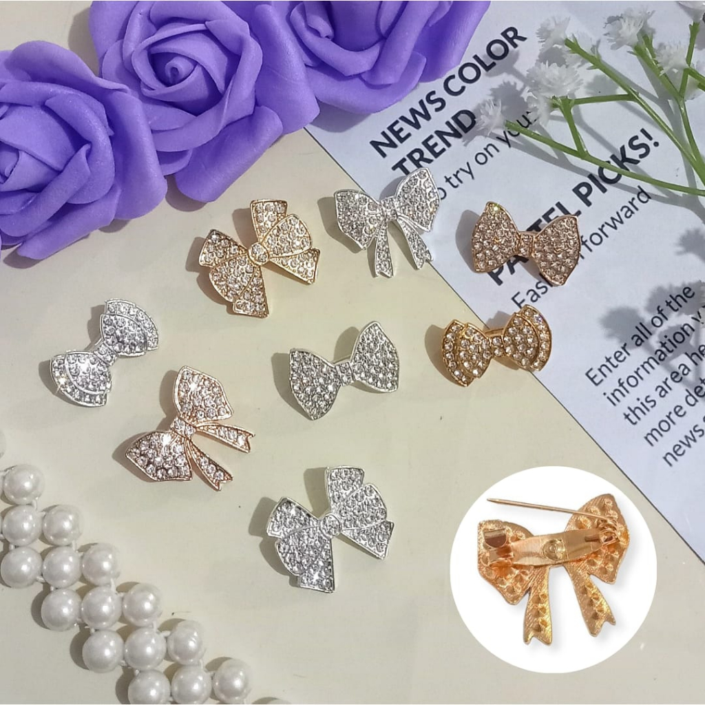 Bross dagu/Bros dagu model pita/Bros dagu murah/Bros murah/Bros dagu kecil korea/Bros grosir murah/B