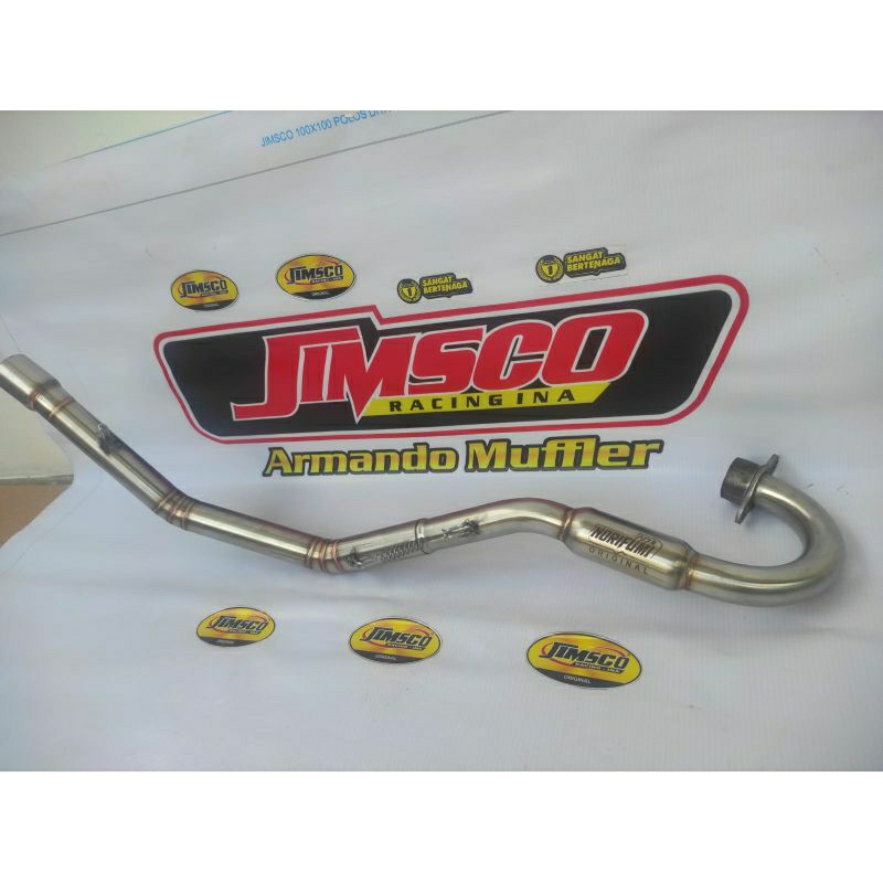 Pipa Leher Knalpot Motor KLX D-Tracker 150 CRF 150 WR 155 VIAR CROSS 150 FU trail MX trail 38