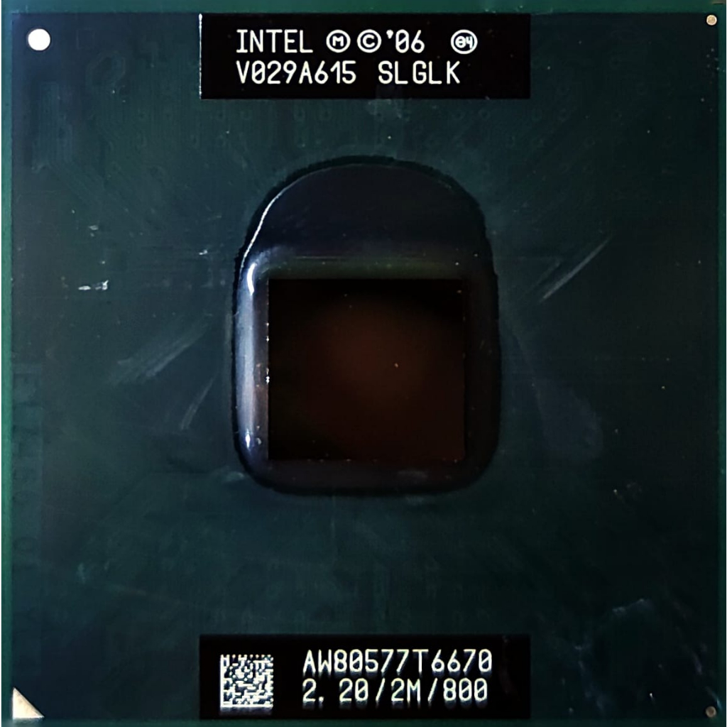 Processor Prosesor SLGLK Intel core 2duo T6670