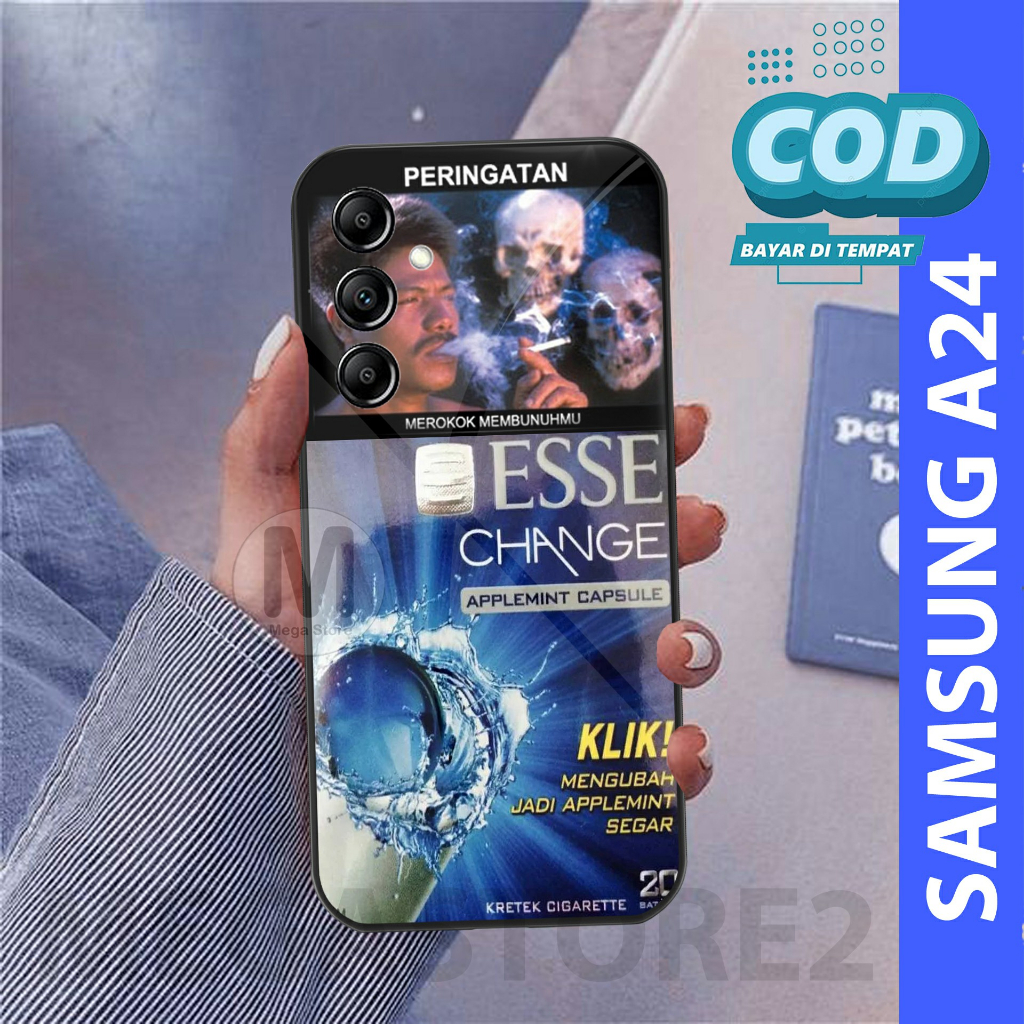 SAMSUNG A24 [ MG-243 ] Softcase Kaca SAMSUNG A24 2023 Terbaru Softcase Hp SAMSUNG A24 Softcase Gloss