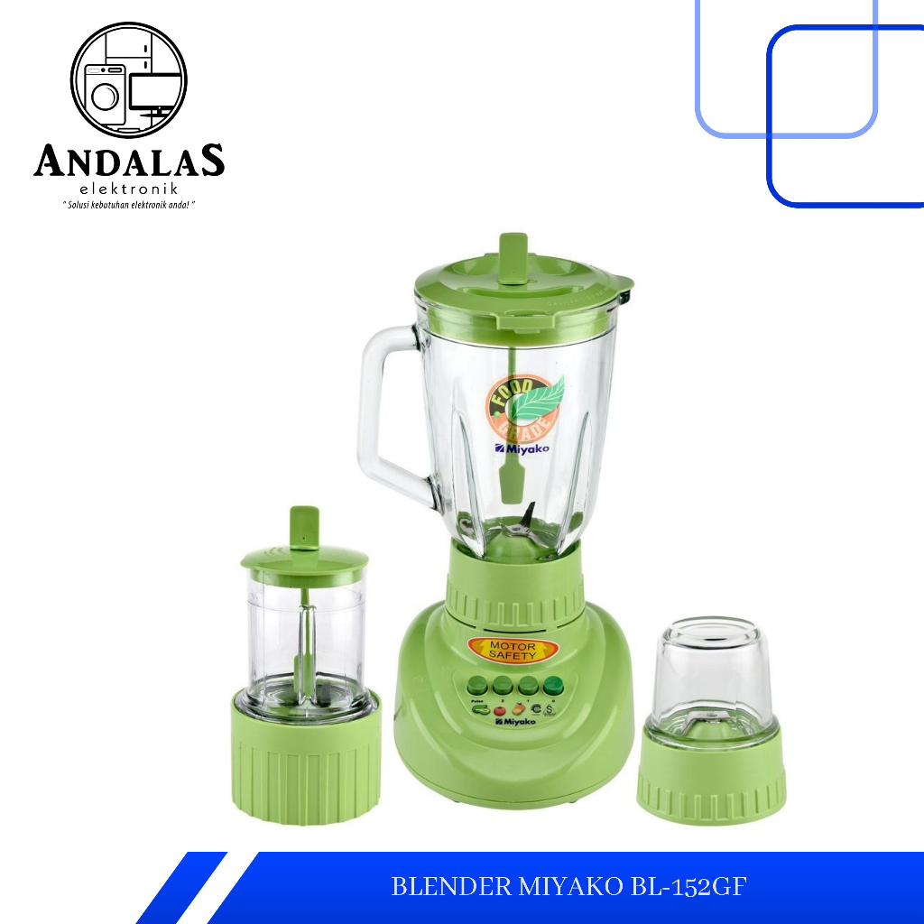 MIYAKO BLENDER BL-152 GF BL152GF BL 152GF Garansi Resmi