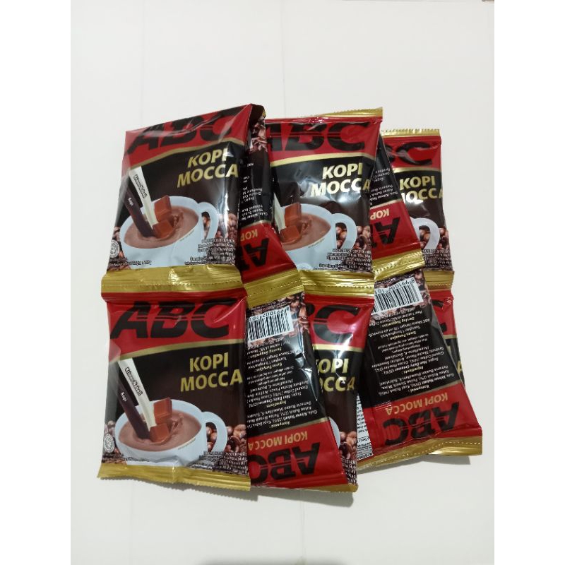 

ABC KOPI MOCCA 1 Renceng 10 Sachet 27g