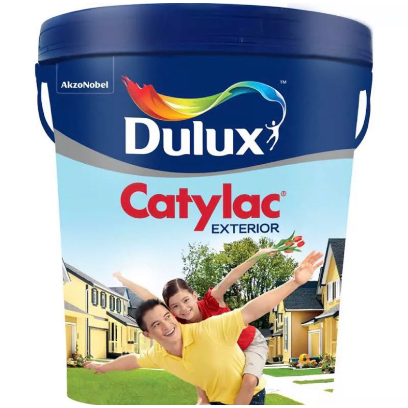 DULUX CATYLAC EXTERIOR ABU GRANITE GREY CAT DINDING BAGUS UTK LUAR RUANGAN 25KG 25 KG