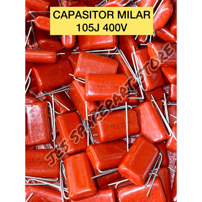 CAPASITOR MILAR 105 400V