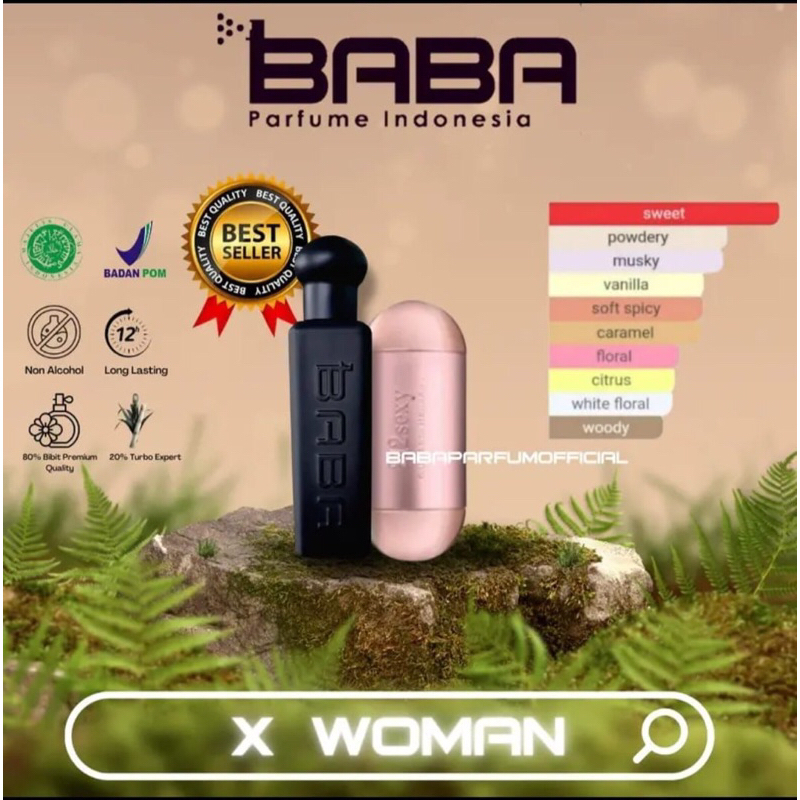 parfume  baba 212 sexsi women