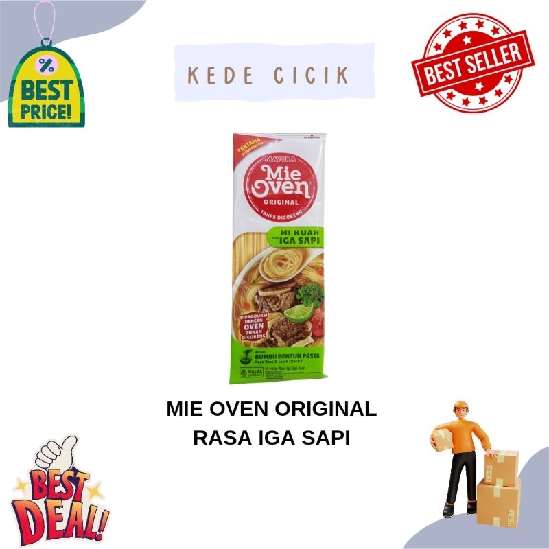 

(1 PCS) MIE OVEN ORI IGA SAPI